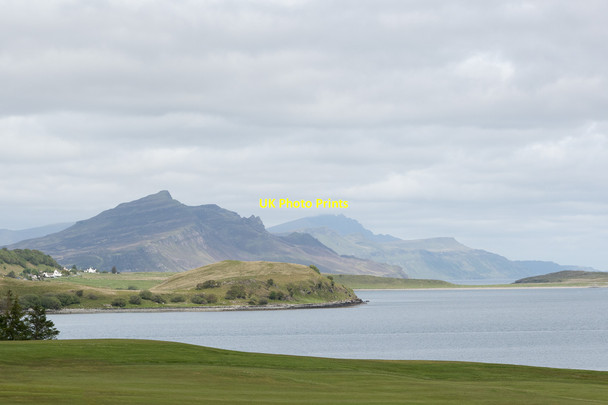 Photo 6"x4" The course of the Isle of Skye Golf Club at Sconser Peinachorrain c2015