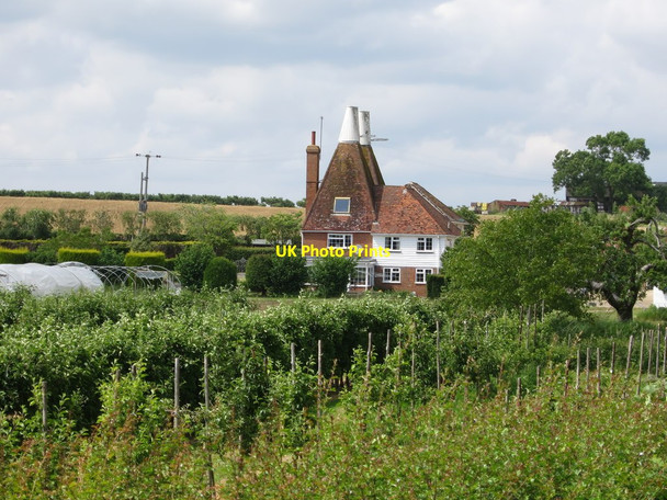 Photo 6"x4" Chittenden Farm Oast, Lovehurst Lane, Staplehurst Knox Bridge c2015