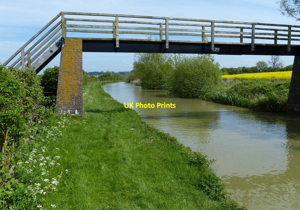 Photo 6"x4" Bridge 129: Ladder Bridge Wormleighton c2015