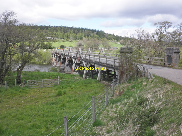 Photo 6"x4" Broomhill Bridge Dulnain Bridge c2015