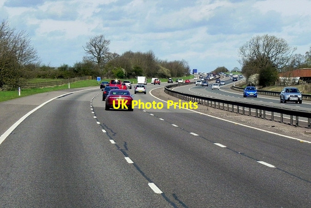 Photo 6"x4" M40 North of Avon Dassett Arlescote c2015