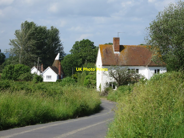 Photo 6"x4" Goudhurst Road Knox Bridge c2015
