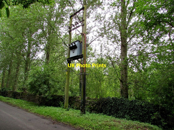 Photo 6"x4" Rural electricity substation in Ewen Ewen c2015