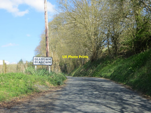 Photo 6"x4" Sign for Glascwm Glascwm\/SO1553 c2015