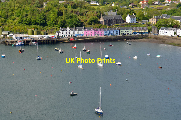 Photo 6"x4" Portree Harbour Portree \/ Port Righ c2015