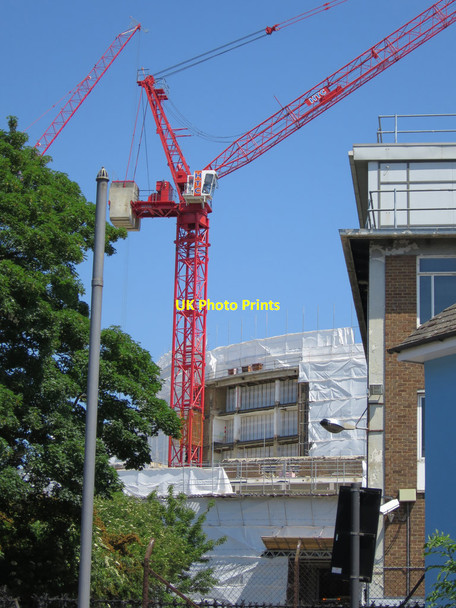 Photo 6"x4" BBC Television Centre Hammersmith\/TQ2279 c2015