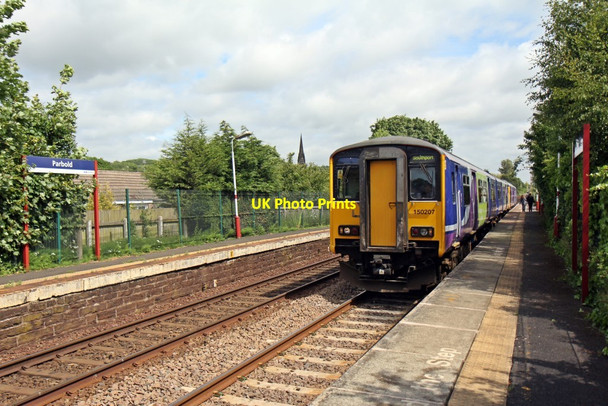 Photo 6"x4" Northern Rail Class 150, 150207, Parbold railway station Newburgh\/SD4810 c2015