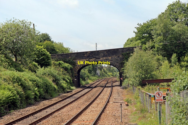 Photo 6"x4" Appley Lane North bridge, Appley Bridge railway station Appley Bridge c2015
