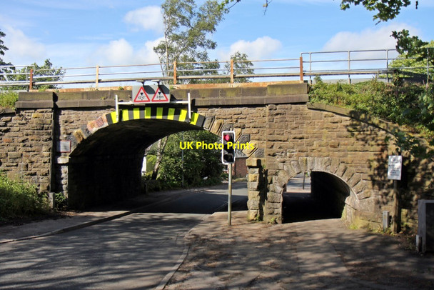 Photo 6"x4" Railway bridge, Gathurst Road Gathurst c2015