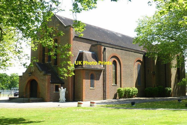 Photo 6"x4" St Andrew's Garrison Church, Aldershot Aldershot c2015