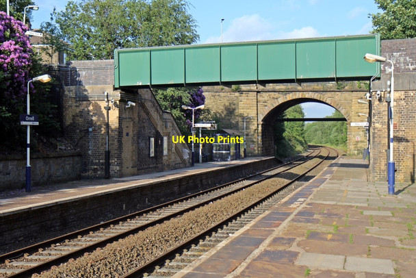 Photo 6"x4" Bridges, Orrell railway station Far Moor\/SD5304 c2015