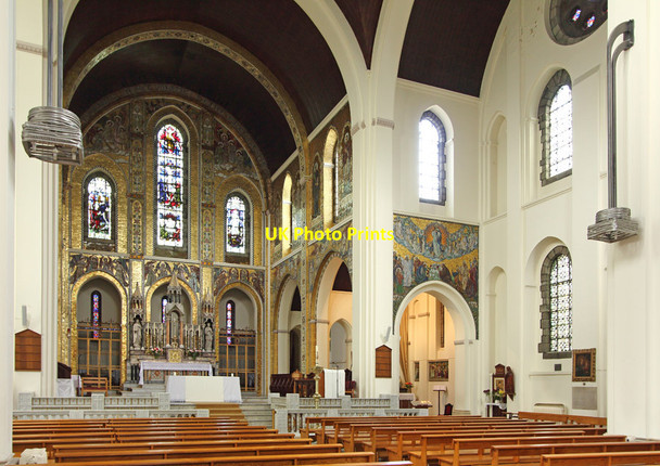 Photo 6"x4" St Ignatius, South Tottenham - Interior Stoke Newington c2015