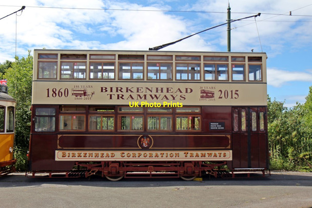 Photo 6"x4" Tram No.70, Taylor Street, Birkenhead Birkenhead\/SJ3088 c2015