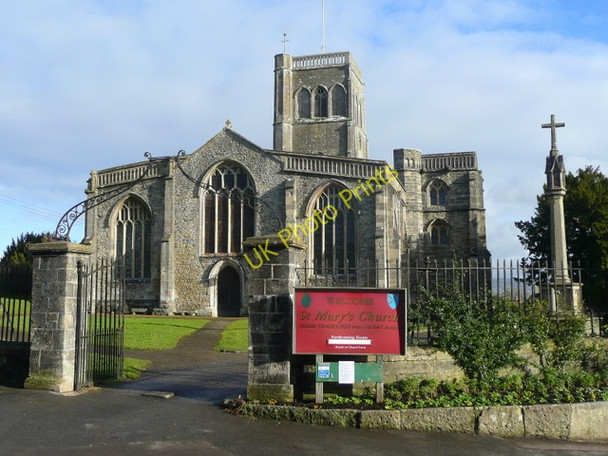 Photo 6"x4" St. Mary's church, Wedmore Wedmore c2009