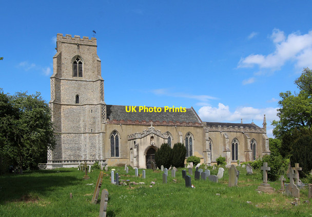Photo 6"x4" St Mary, Buxhall Buxhall c2015