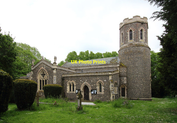 Photo 6"x4" St Mary, Brome Brome c2015
