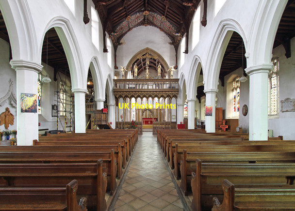 Photo 6"x4" St Peter & St Paul, Eye - East end Eye\/TM1473 c2015