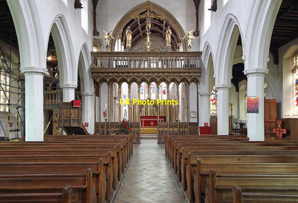 Photo 6"x4" St Peter & St Paul, Eye - East end Eye\/TM1473 c2015 P1