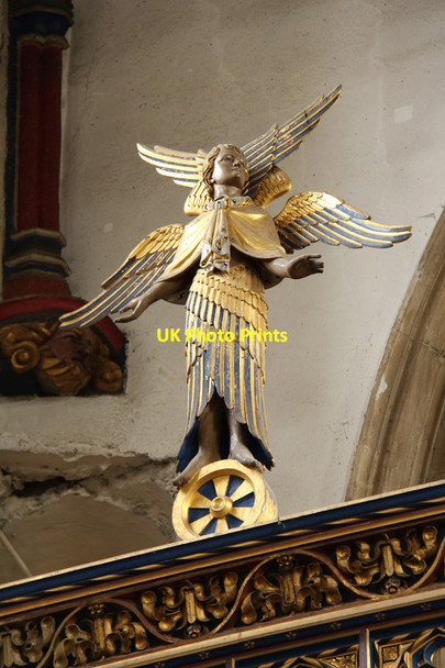 Photo 6"x4" St Peter & St Paul, Eye - Angel Eye\/TM1473 c2015 P1