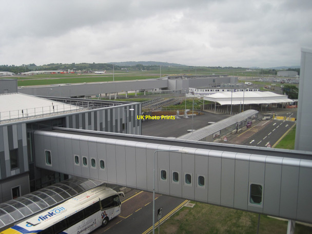 Photo 6"x4" Edinburgh Airport tram terminal Gogar\/NT1672 c2015