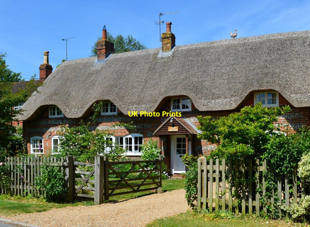 Photo 6"x4" Yew Cottage, Longparish, Hampshire Longparish c2015