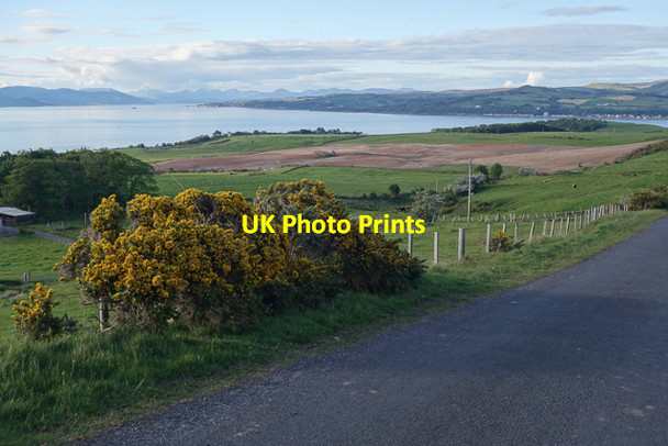 Photo 6"x4" View over northern Cumbrae Millport c2015