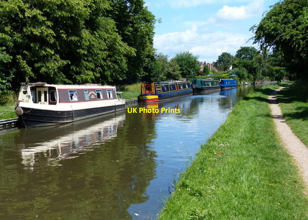 Photo 6"x4" Shobnall Fields Visitor Moorings Burton upon Trent c2015
