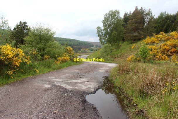 Photo 6"x4" Layby off the B9176 at Strath Rory Strath Rory c2015
