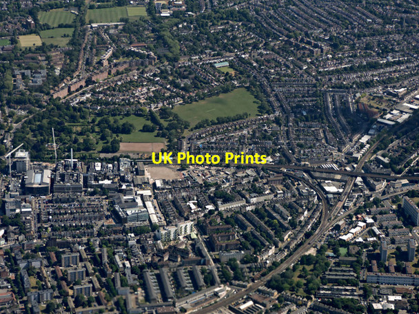 Photo 6"x4" Brixton from the air Brixton\/TQ3175 c2015