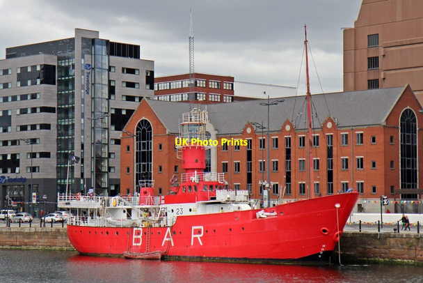 Photo 6"x4" Planet lightship, Canning Dock, Liverpool Vauxhall\/SJ3491 c2015