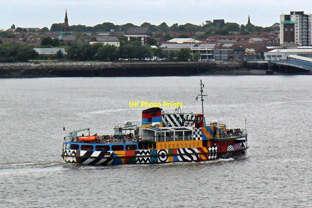 Photo 6"x4" MV Snowdrop, River Mersey Seacombe c2015