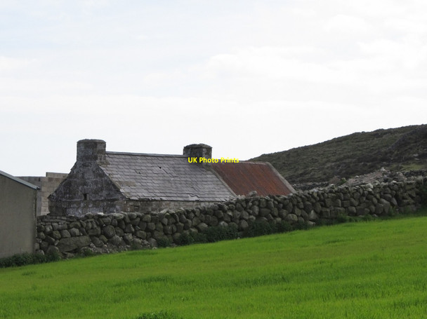 Photo 6"x4" Disused traditional Mourne cottage Annalong c2015