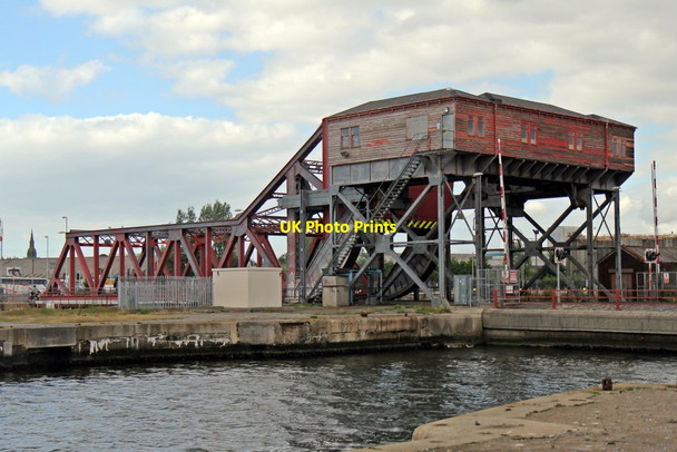Photo 6"x4" Tower Road bascule bridge, Birkenhead Birkenhead\/SJ3088 c2015