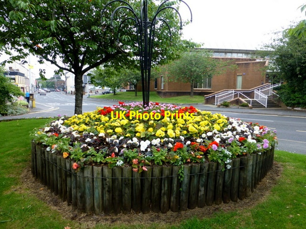 Photo 6"x4" Floral display, Omagh Omagh c2015