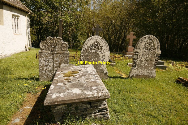 Photo 6"x4" South Side of the Church Aberedw c2015