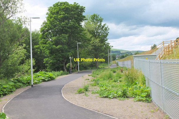 Photo 6"x4" Footpath to Galashiels Galashiels c2015