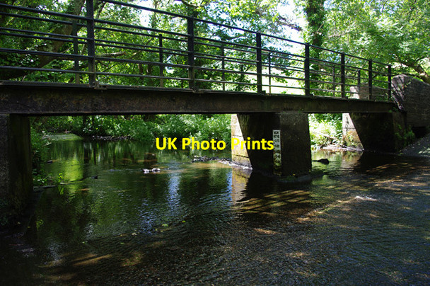 Photo 6"x4" Footbridge and ford, Afon Cegin Bangor\/SH5771 c2015