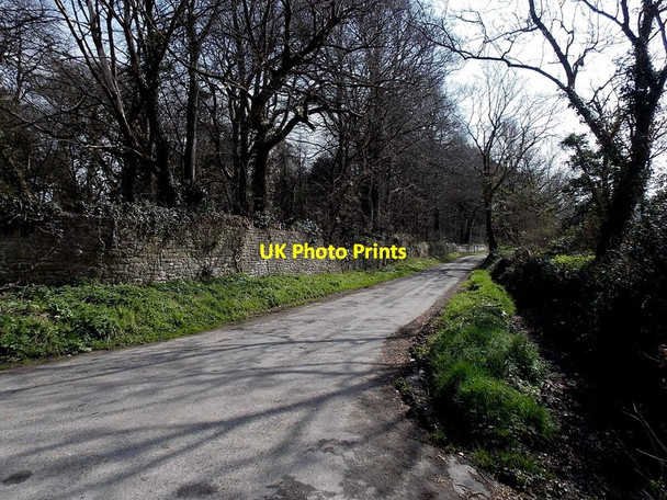 Photo 6"x4" Northern end of Tingle Lane, Ewenny Corntown\/SS9177 c2014
