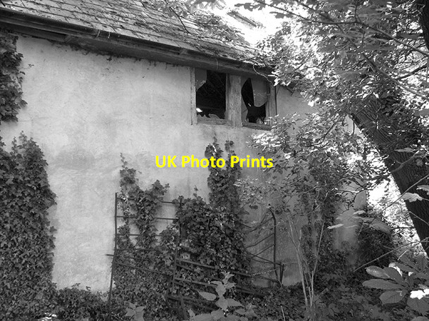 Photo 6"x4" Derelict building in The Street Horham c2015