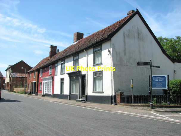Photo 6"x4" Terrace in Cross Street, Eye Eye\/TM1473 c2015