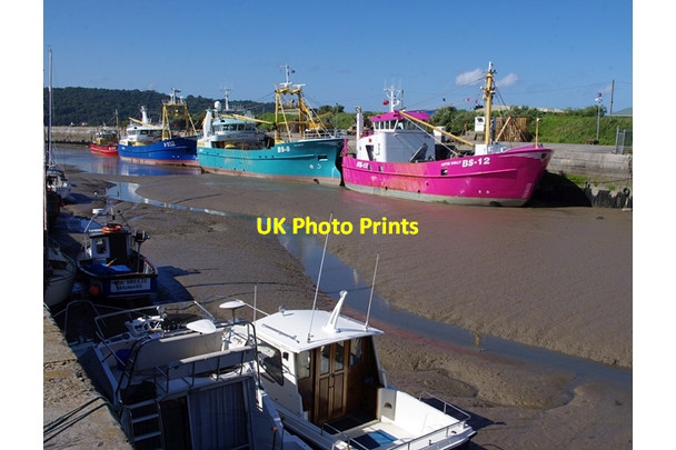 Photo 6"x4" Fishing boats, Porth Penrhyn Bangor\/SH5771 c2015