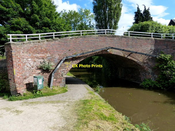 Photo 6"x4" Mossley Bridge No 65 Rugeley c2015
