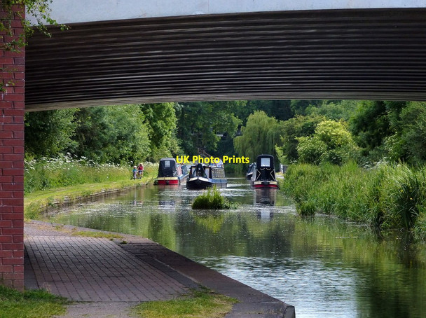 Photo 6"x4" Trent & Mersey Canal near Rugeley Rugeley c2015
