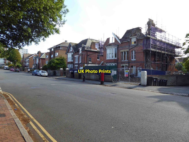 Photo 6"x4" Demolition in progress of a former grand villa on Grange Road Eastbourne Eastbourne\/TQ5900 c2015