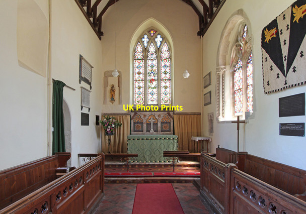 Photo 6"x4" St Mary, Widdington - Chancel Widdington c2015
