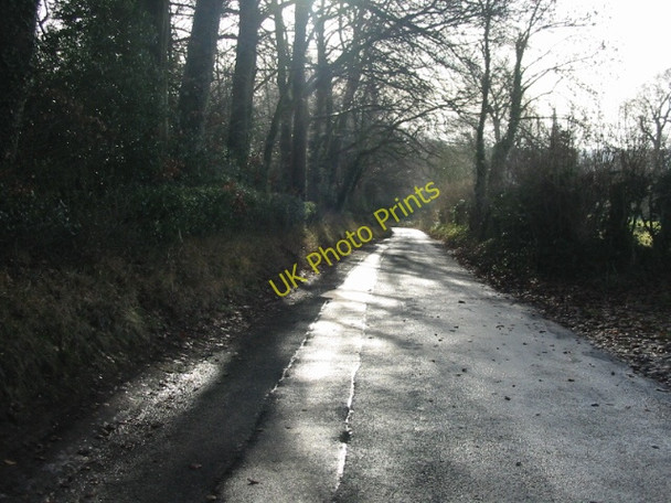Photo 6"x4" View along Rectory Lane towards Barham Barham\/TR2050 c2009
