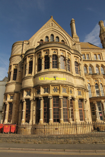 Photo 6"x4" Old College Aberystwyth c2015