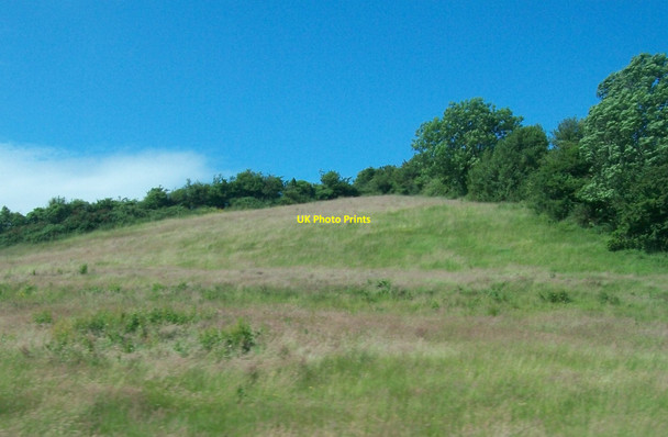 Photo 6"x4" Hay field above the A24 Drumaness c2015