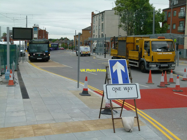 Photo 6"x4" Final preparations at Beeston Interchange Beeston\/SK5236 c2015