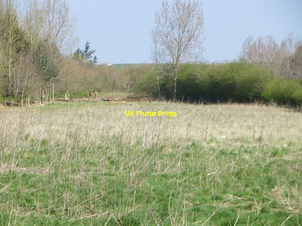 Photo 6"x4" Looking down the Sliproad Chilton\/SU4885 c2015